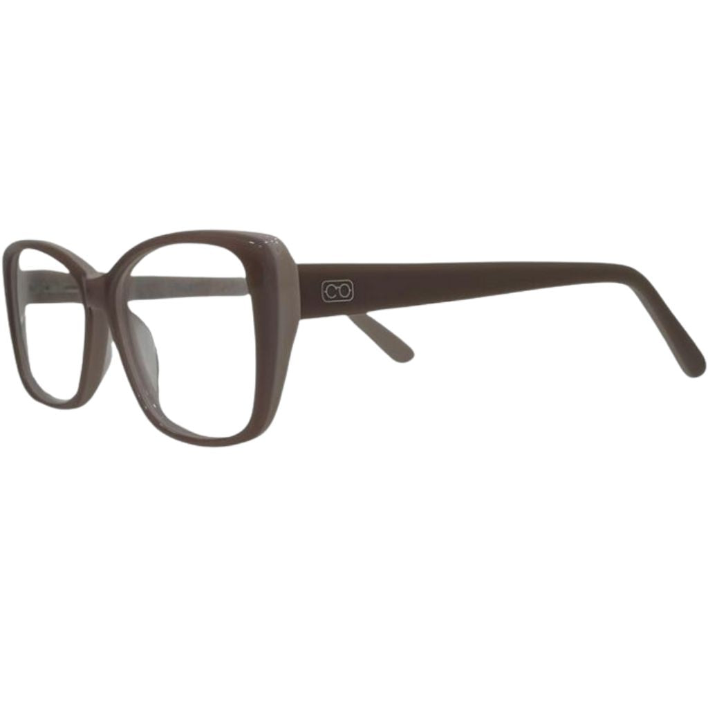 Armação Center Eyewear Feminina Gatinho Marrom – Acetato Premium