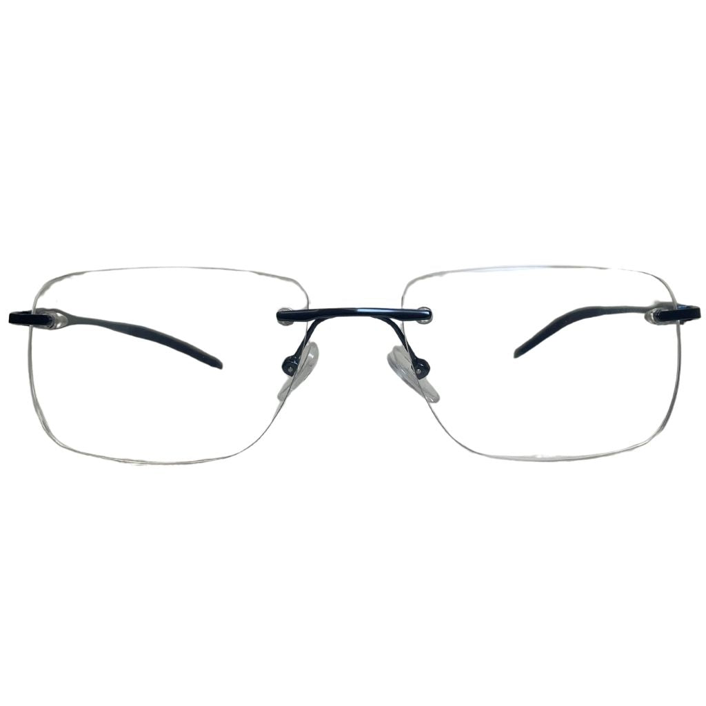Armação Center Eyewear Masculina Meio Aro 59329 – Metal Hipoalergênico