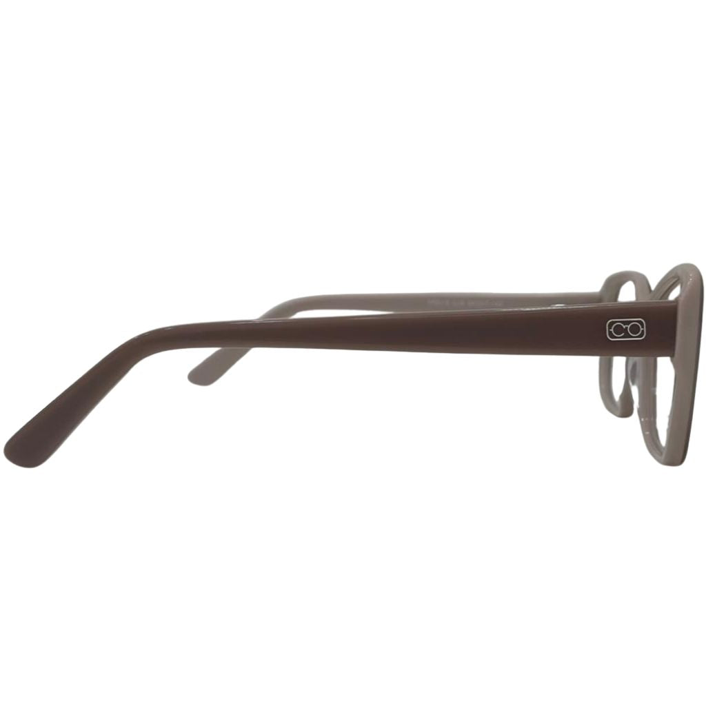 Armação Center Eyewear Feminina Gatinho Marrom – Acetato Premium