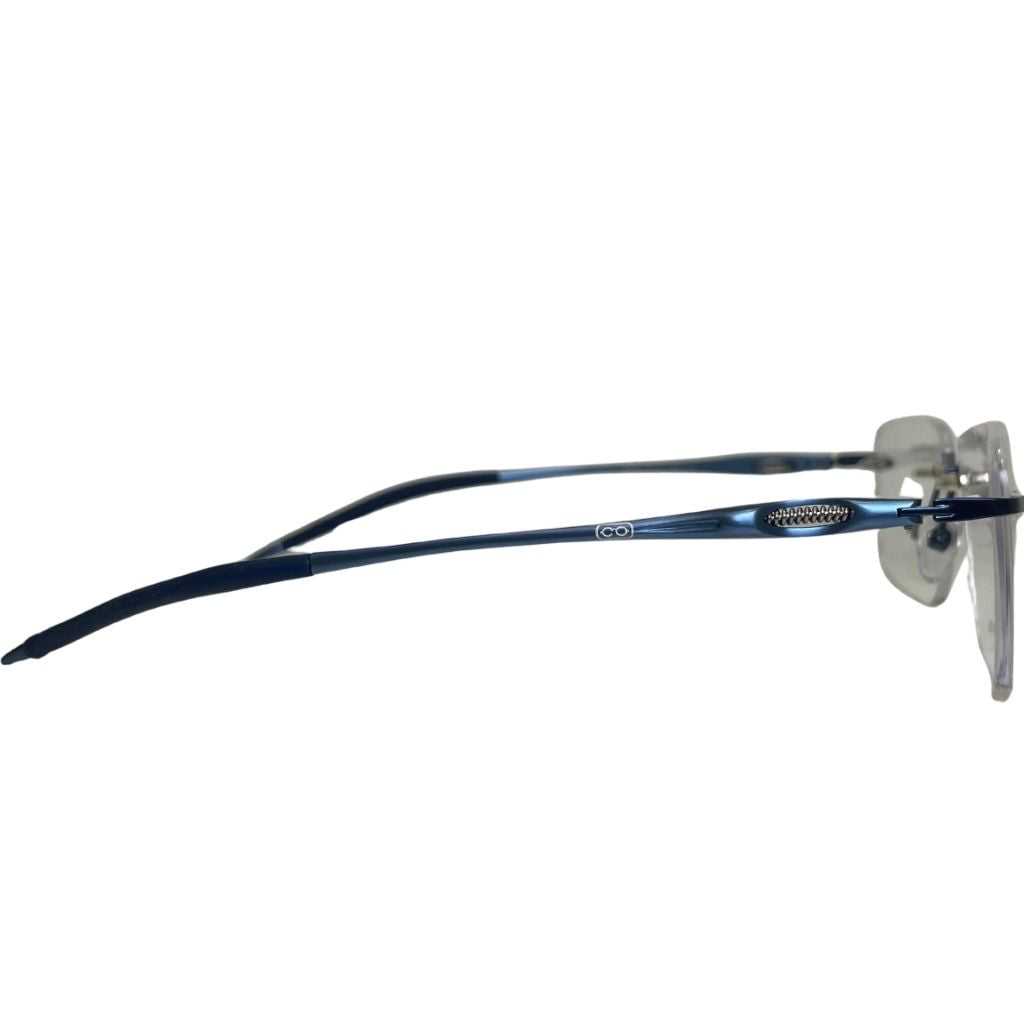 Armação Center Eyewear Masculina Meio Aro 59329 – Metal Hipoalergênico