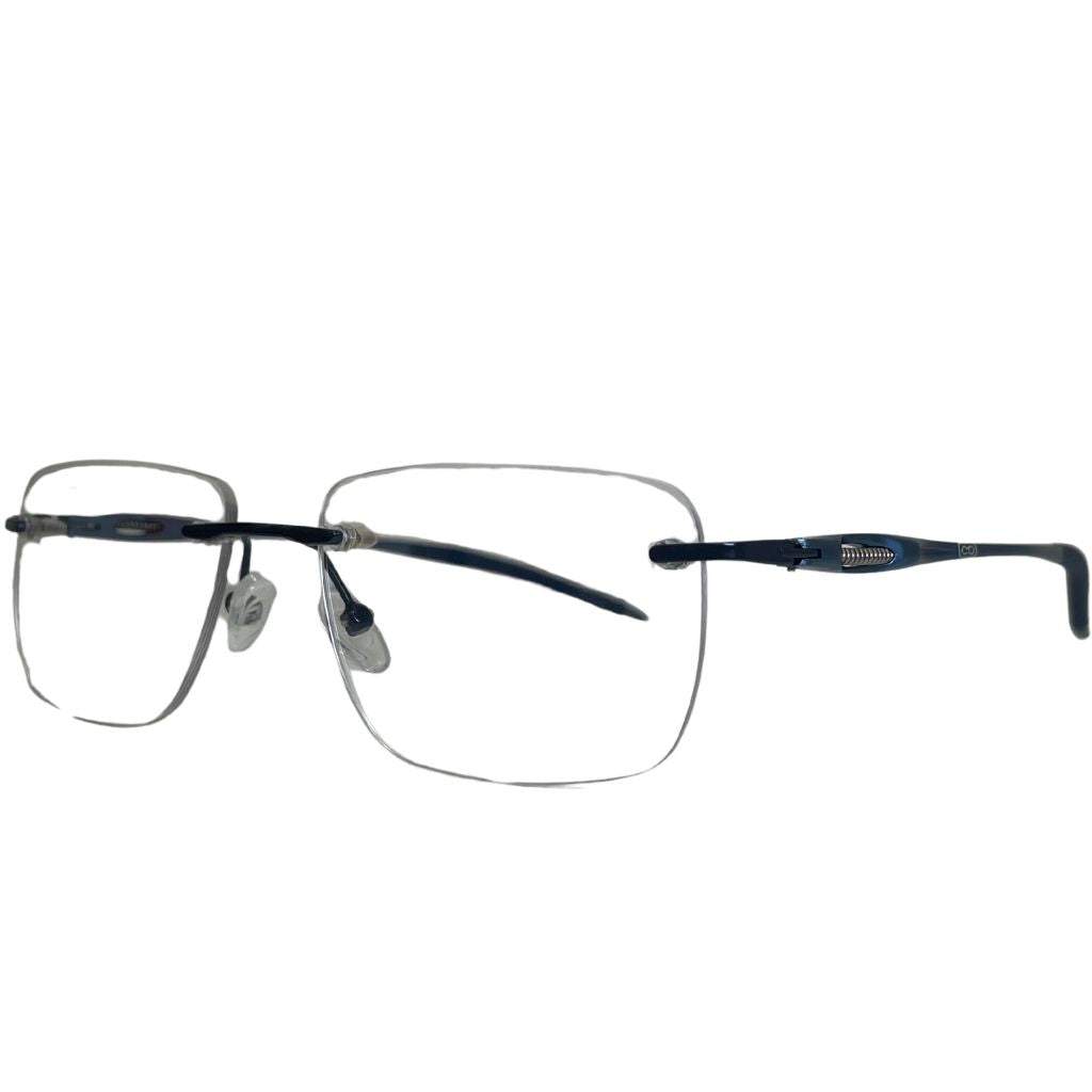 Armação Center Eyewear Masculina Meio Aro 59329 – Metal Hipoalergênico