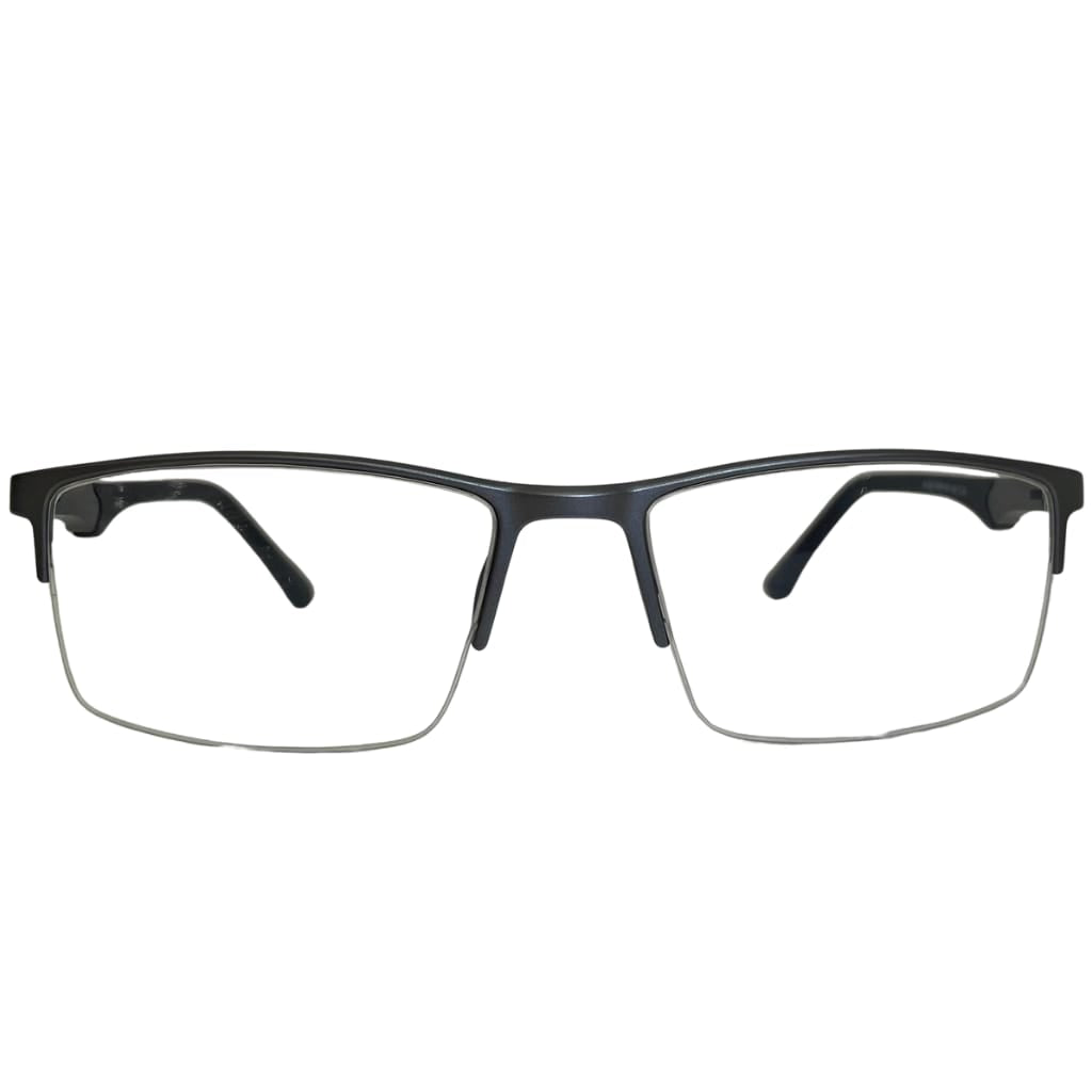 Armação Center Eyewear Masculina Retangular Preto Fosco – TR90 Premium (Modelo 91230)