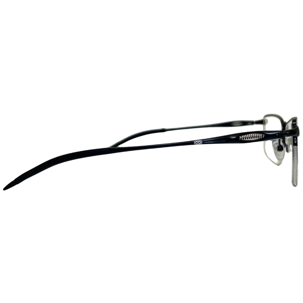 Armação Center Eyewear Masculina Semi-Armação Azul – Aço Inoxidável (Modelo 5829)