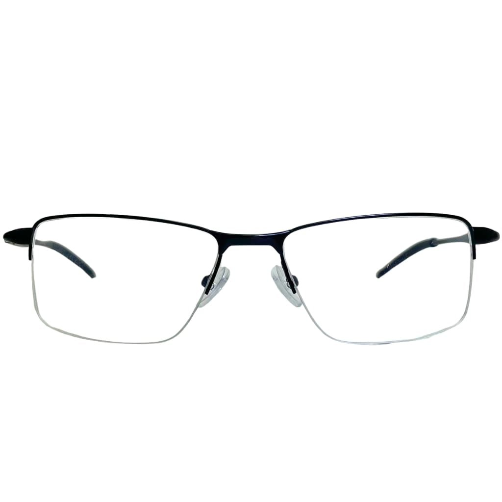 Armação Center Eyewear Masculina Semi-Armação Azul – Aço Inoxidável (Modelo 5829)